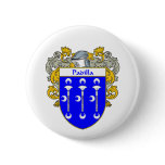 Padilla Coat of Arms/Family Crest (Mantled) buttons