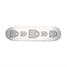 Padlock. Top Secret or Confidential Icon. Skate Board Decks