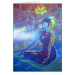 padmasana 2011 digital as greeting card