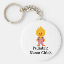 Paediatrics Nurse Chick Keychain