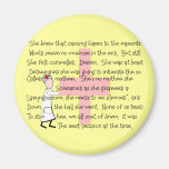 Paediatrics Nurse  "Intubating the Parent" Fridge Magnet