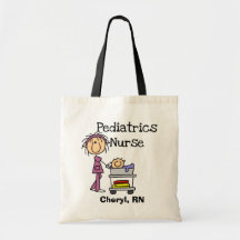 Paediatrics Nurse Tshirts and Gifts Tote Bags