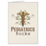 Paediatrics Rock Paediatrician Greeting Card