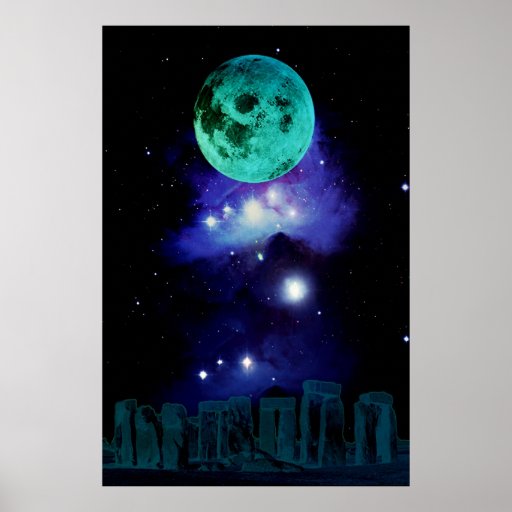 Pagan Blue Moon Print