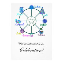 Pagan Celebration Invitations