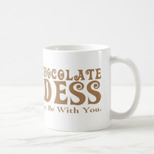 Pagan Chocolate Goddess Coffee Mugs