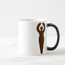 Pagan Chocolate Goddess Coffee Mugs