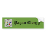 Pagan Clergy Bumper Stickers