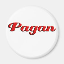 pagan fridge magnet