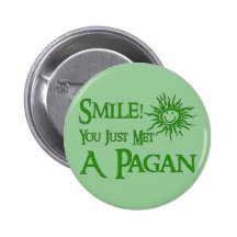 Pagan Smile Buttons