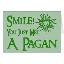 Pagan Smile Card