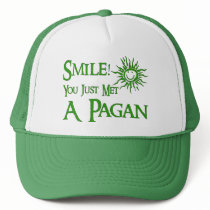 Pagan Smile Trucker Hats
