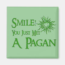 Pagan Smile Magnet