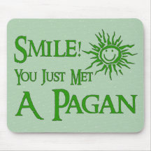 Pagan Smile Mouse Mats