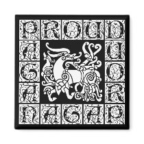Pagan Stag Magnet