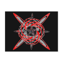 Pagan Star Postcard
