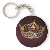 Pageant Crown Key Chain