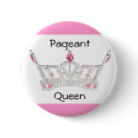 PAGEANT QUEEN Button / Pin