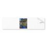 Pagoda1 Mosaic Bumper Sticker