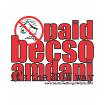 Paid becso amdani t-shirts