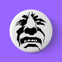 "Pained Guy" Limited Potential Fanzine button