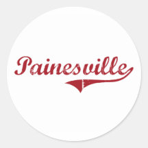 Painesville Ohio Classic Design Sticker