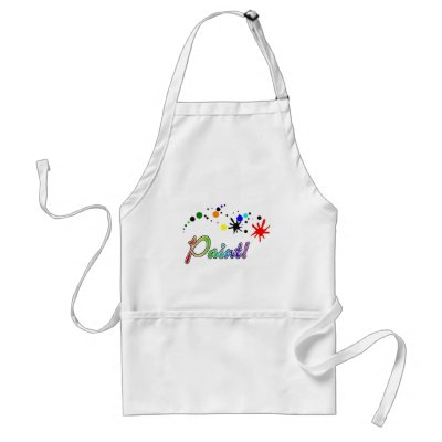 paint apron by Tamathaa