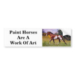 Paint Horse Bumper Sticker