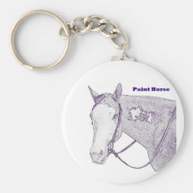 Paint Horse Key chain