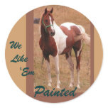 Paint Horse Stickers