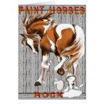 Paint Horses Rock poster cards