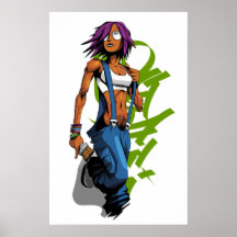 Paint it in Green Poster