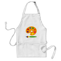 Paint Palette Art Aprons