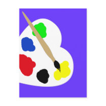 Paint Postcard