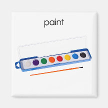 Paint Refrigerator Magnet
