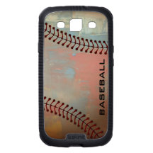 Paint Splashed Baseball Design Smartphone Case Samsung Galaxy SIII Case