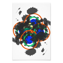 Paint splashes