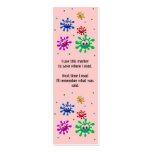 Paint Splat Book Marks business cards