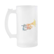 Paint Splat Mellophone Mug