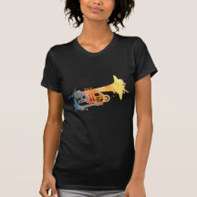 Paint Splat Mellophone Tshirt