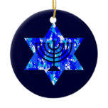 Paint Splatter Jewish Star