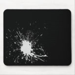 Paint splatter mousepads