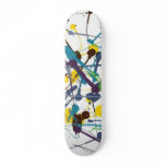 Paint Splatter Skateboard