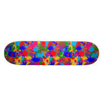 Paint Splatter Skateboard Decks