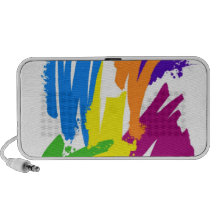 Paint Splatter Speaker Box
