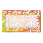 Paint Splatters with Copy Space Business Card Template