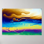 Paint swirls by tasullivan posters