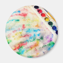 paint the snow magnet