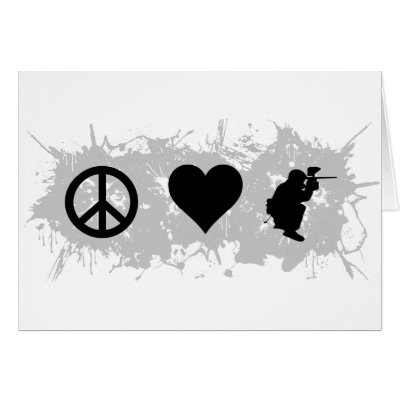 Paintball 3 Greeting Cards
