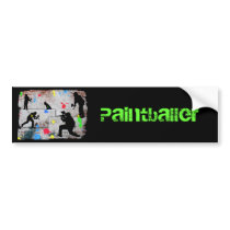 Paintball Battle Bumper Stickers